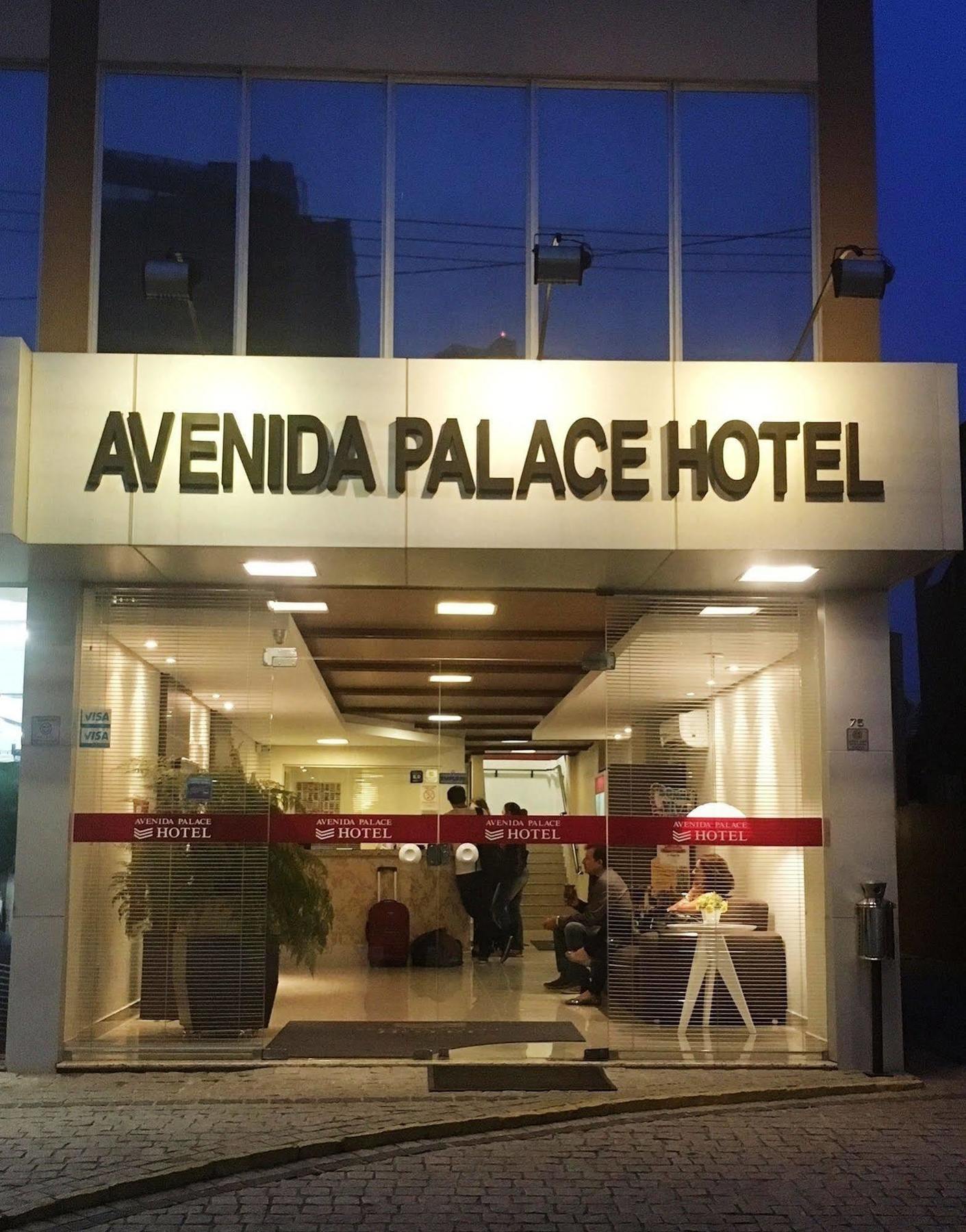 Avenida Palace Hotel Joinville Buitenkant foto